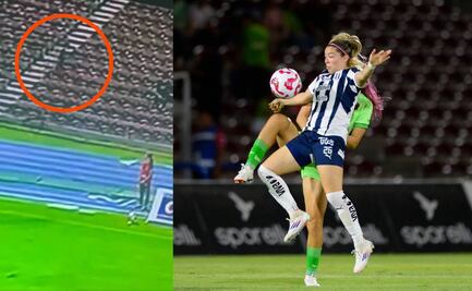 Fantasma fue captado en la transmisión del partido entre Juárez y Rayadas de la Liga MX Femenil