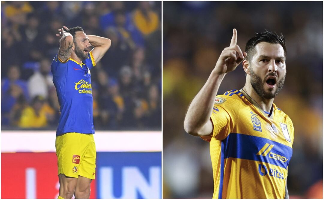 Miguel Layún y André-Pierre Gignac en la Liguilla / FOTO: Imago7