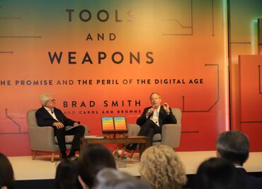 “Ancho de banda, la nueva energía del Siglo XXI”: Brad Smith, CEO de Microsoft