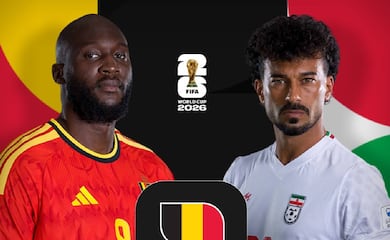Bélgica vs Irán: Juego ONLINE | Copa del Mundo 2026 | Fase de Grupos | Grupo G