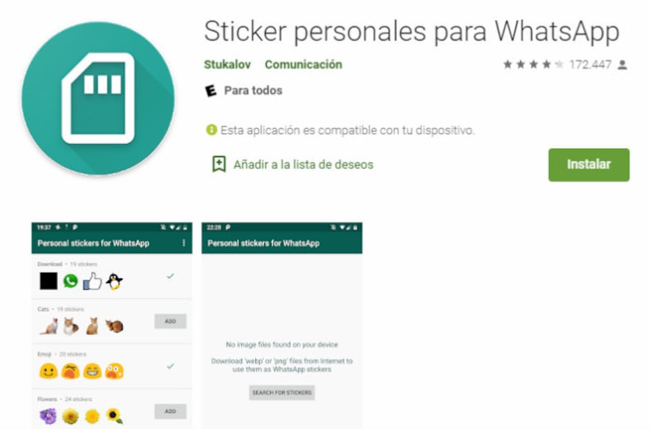 10 aplicaciones gratis para hacer stickers para WhatsApp