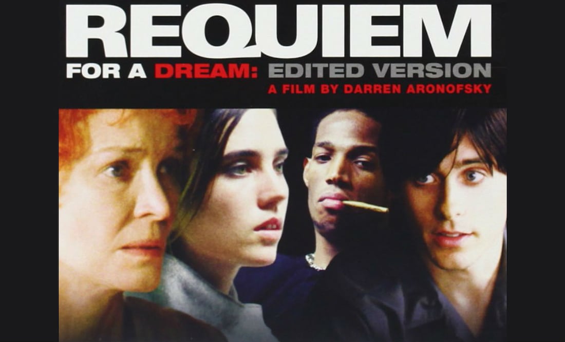 Póster de la película "Requiem for a dream" del año 2000. Foto: Artisan Entertainment