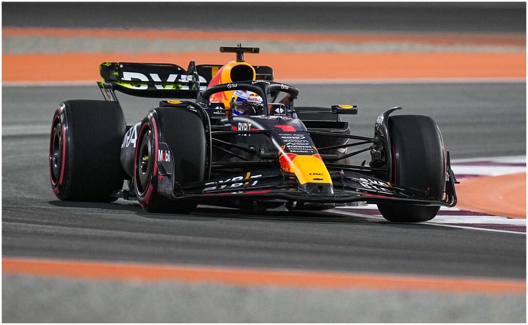 Max Verstappen podría coronarse durante el GP de Qatar - AP