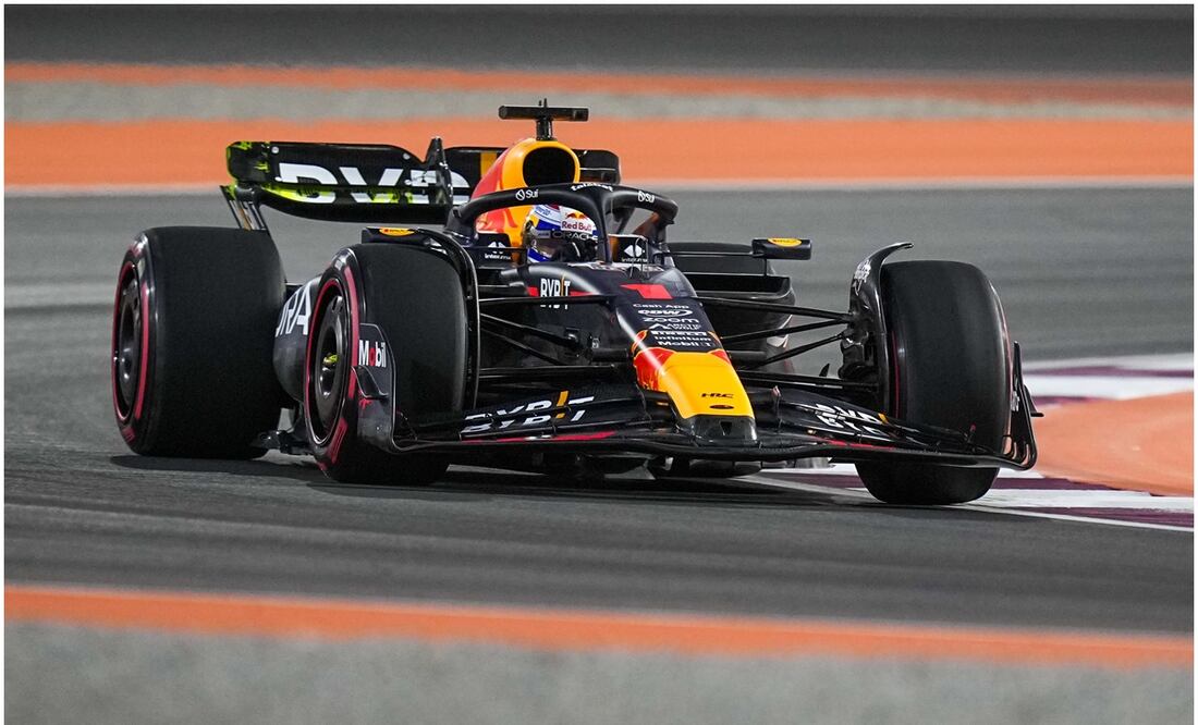 Max Verstappen podría coronarse durante el GP de Qatar - AP