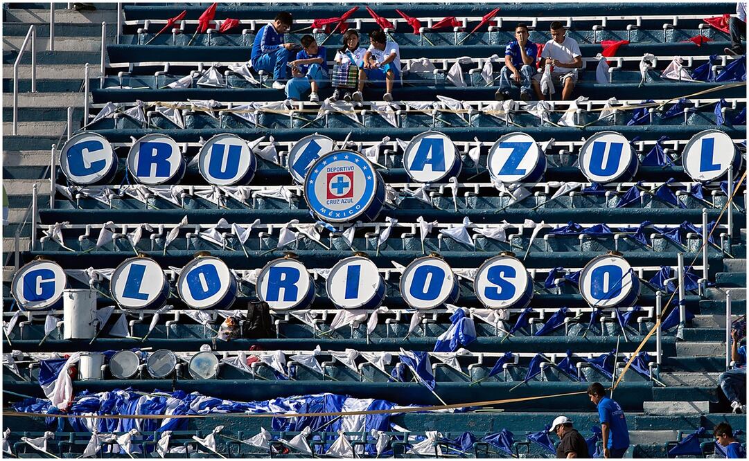 Gradas del Estadio Azul previo a un partido de Cruz Azul en 2013 / FOTO: Imago7