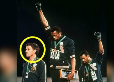 Peter Norman, el héroe blanco del “Black Power” en México 68