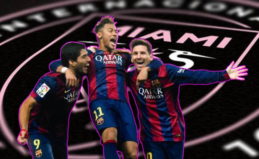 Neymar podría tener una segunda etapa junto a Lionel Messi y Luis Suárez. Foto: Especial