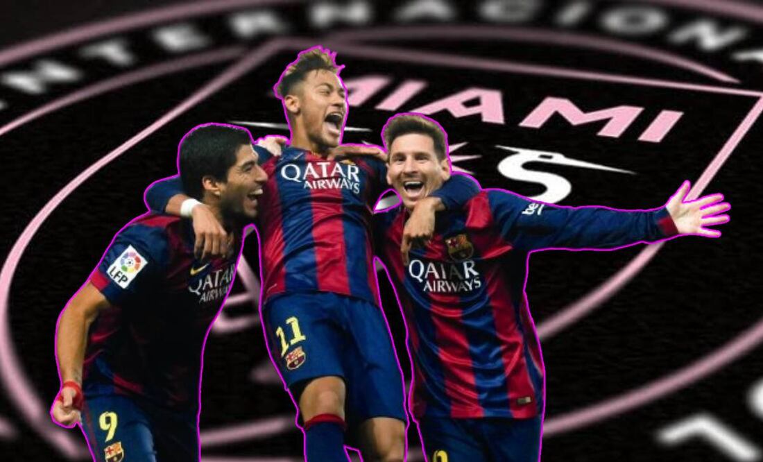 Neymar podría tener una segunda etapa junto a Lionel Messi y Luis Suárez. Foto: Especial