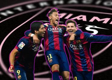 David Beckham le dio la bienvenida a Neymar a Miami ¿volverá a juntar a la MSN?