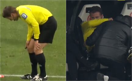 VIDEO: Felix Brych, árbitro alemán sufre grave lesión al romperse ligamento cruzado
