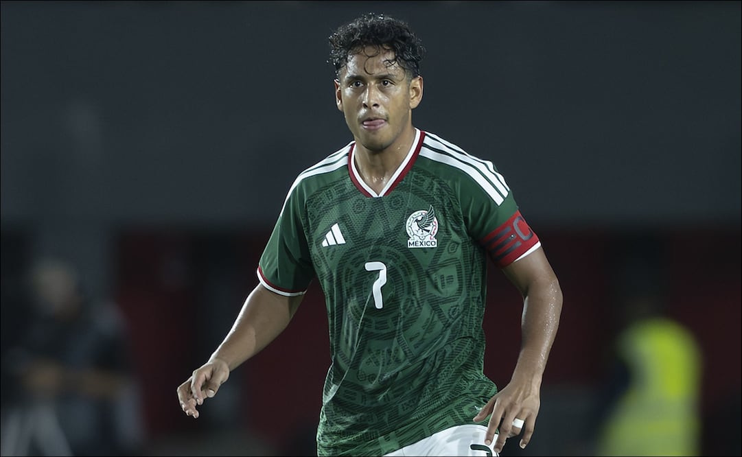 Luis Romo, durante el partido de México ante Panamá. FOTO: Imago7
