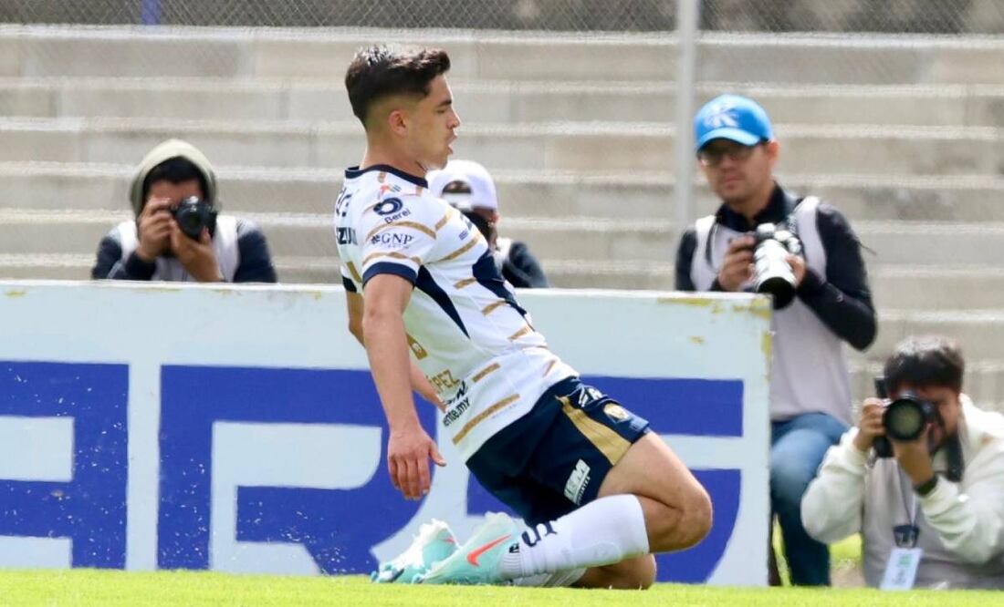 Con la anotación de Ruvalcaba y López los Pumas sumaron sus primeros tres puntos. Foto: Valente.