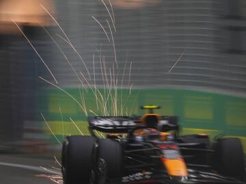 Checo Pérez eliminado en la Q2 de Singapur: ¿En qué posición terminó?