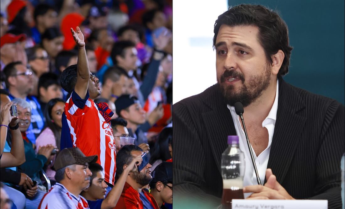 La afición de las Chivas está molesta con Amaury Vergara. FOTO: Imago7