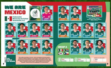Álbum Panini 2026: Estos son los ERRORES que aparecen en la sección de la Selección Mexicana 