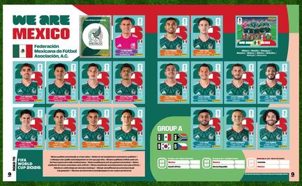 Álbum Panini 2026: Estos son los ERRORES que aparecen en la sección de la Selección Mexicana 