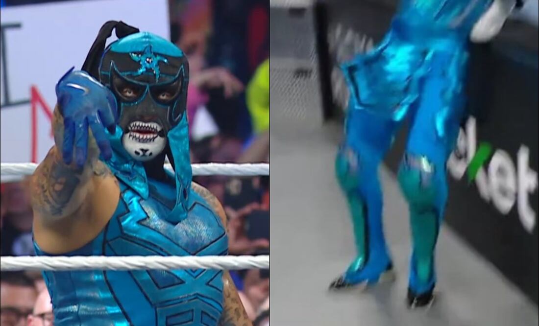 ¿Penta Zero Miedo tocó con ambos pies la superficie fuera del ring? FOTOS: Capturas