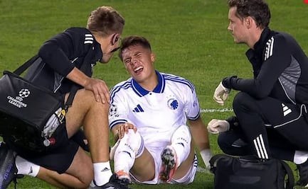 Rodrigo Huescas se lesionó en el partido del Copenhague de Champions League