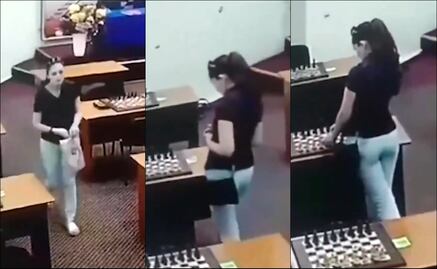 ¡La quiso poner 'Jaque'... literal! Ajedrecista rusa es sorprendida intentando envenenar a su rival