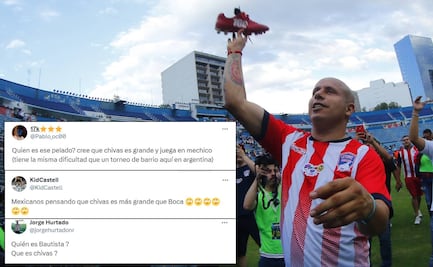 Bofo Bautista recibió insultos de los aficionados argentinos; le recordaron el 4-0 de Chivas a Boca