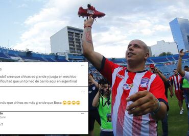 Bofo Bautista recibió insultos de los aficionados argentinos; le recordaron el 4-0 de Chivas a Boca