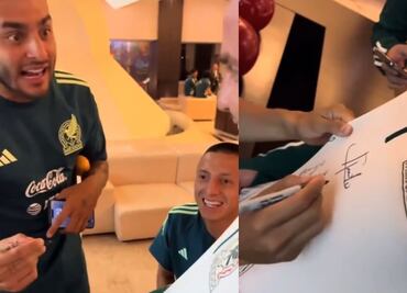 Falsifican firma del ‘Chicharito’ Hernández en indumentaria de la Selección Mexicana