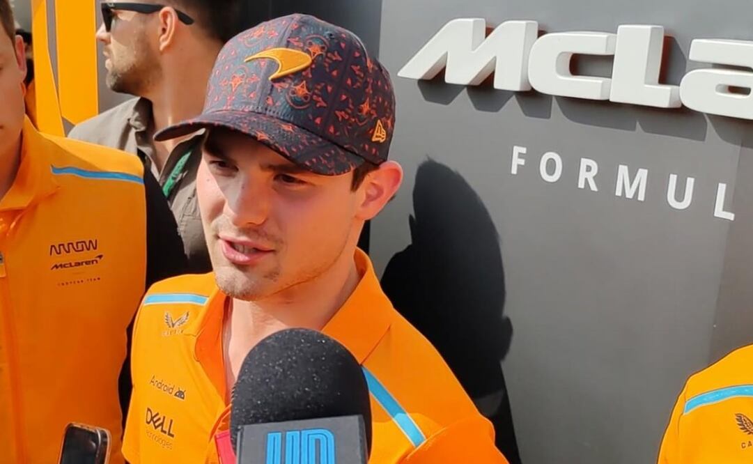 Pato O'Ward después de la Práctica Libre 1 del Gran Premio de México - Foto: Óscar Torres/EL UNIVERSAL