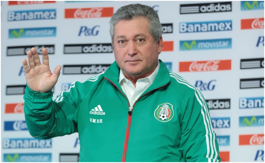 Víctor Manuel Vucetich con la Selección Mexicana. Foto: Imago7