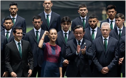 Claudia Sheinbaum abandera a la Selección Mexicana previo a su debut el Mundial 2026