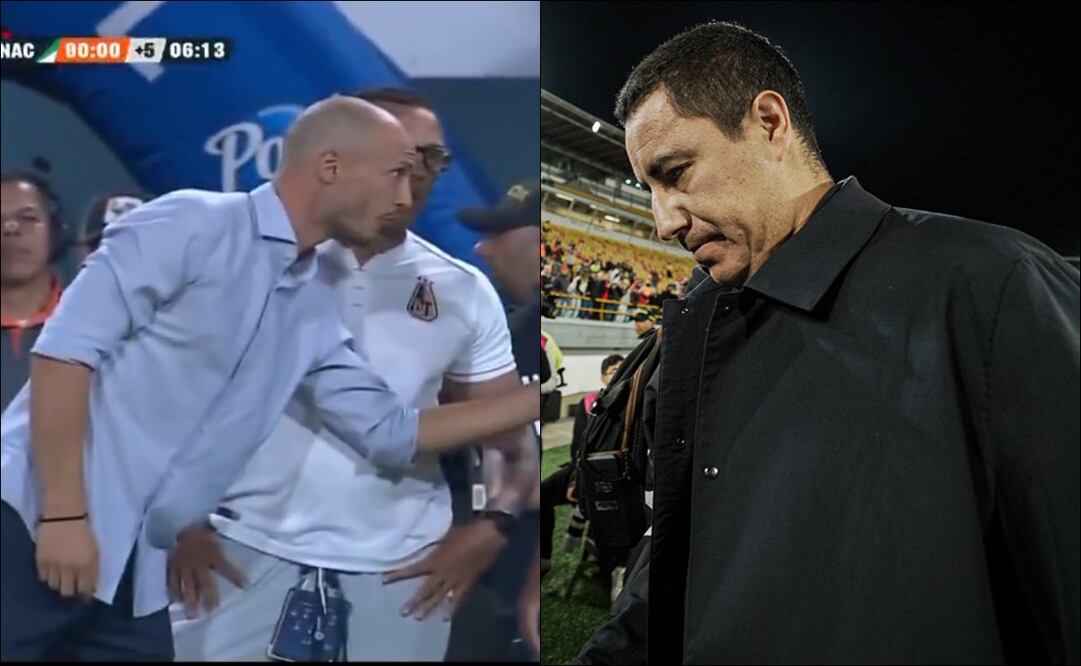 Efraín Juárez se molestó con el técnico del Tolima por haber insultado a uno de sus jugadores. FOTO: Captura / @nacionaloficial