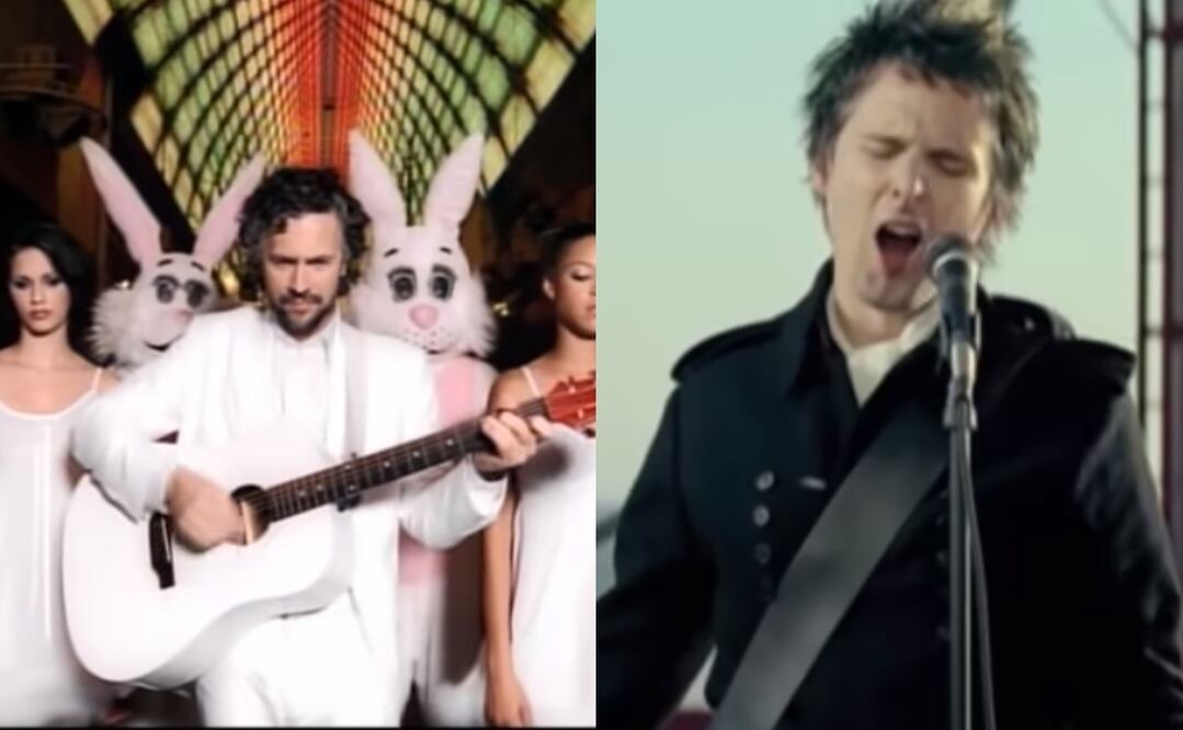 Imagenes tomadas de YouTube: Flaming Lips y Muse