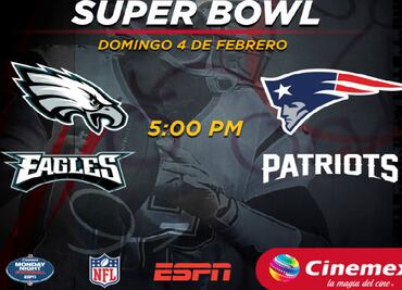 Tenemos pases para que disfrutes del Super Bowl en el cine