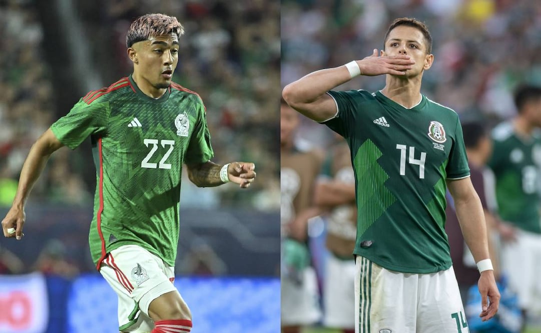 Julián Araujo señaló que sueña jugar junto a Chicharito Hernández en la Selección Mexicana. Foto: Imago7