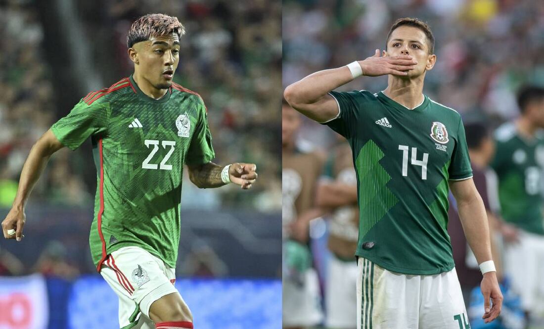 Julián Araujo señaló que sueña jugar junto a Chicharito Hernández en la Selección Mexicana. Foto: Imago7