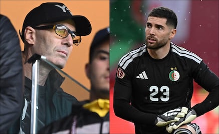 Zinedine Zidane presencia la victoria de su hijo con Argelia sobre Sudán en Copa Africana