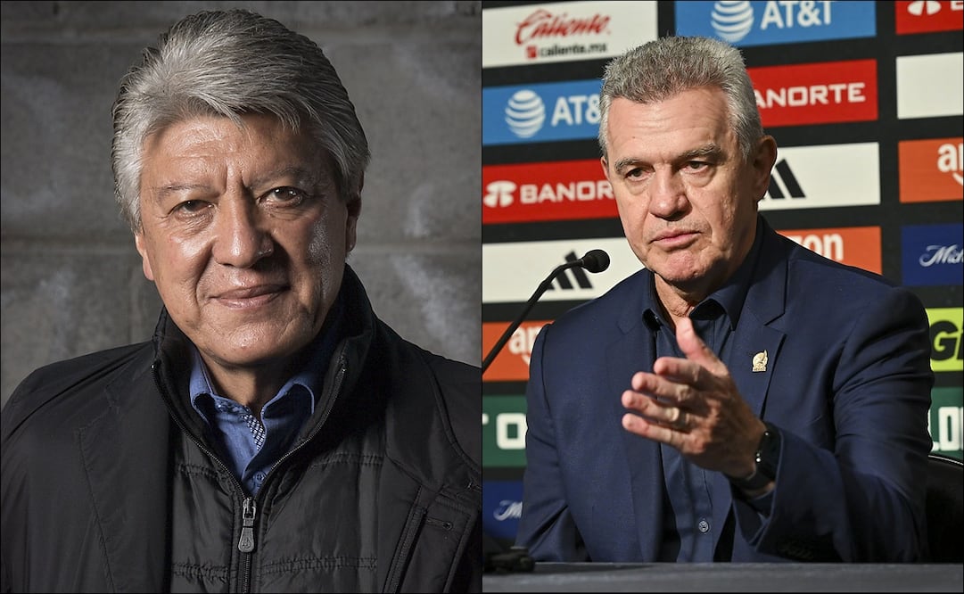 Jesús Ramírez y Javier Aguirre. FOTOS: Imago7