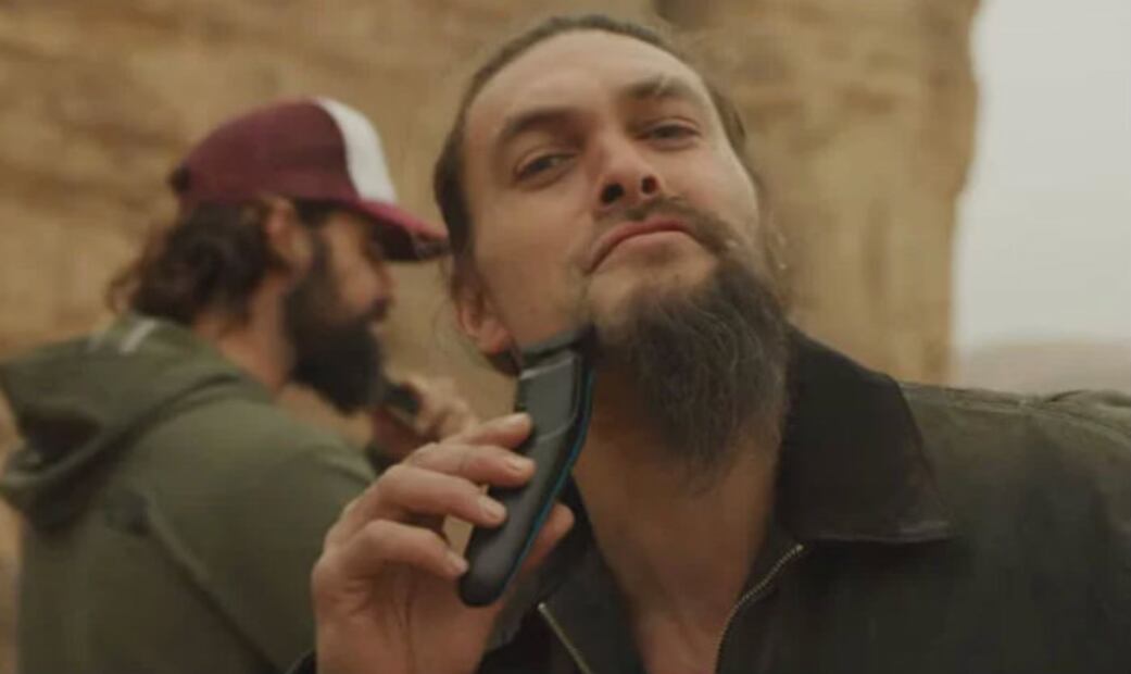 Jason Momoa se afeitó la barba y ahora luce así...