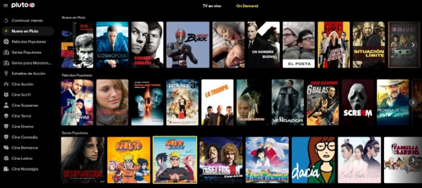 3 servicios de streaming completamente ¡GRATIS!