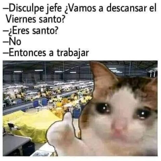 Los 10 mejores memes de las vacaciones de Semana Santa 2022