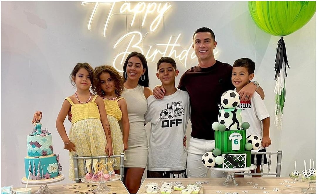 Cristiano Ronaldo y su familia / FOTO: Instagram @cristiano