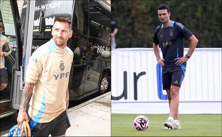 Scaloni cuida a Lionel Messi para que llegue en buena forma a la Copa América