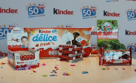 Kinder, 50 años de hacer felices a los niños... y no tan niños