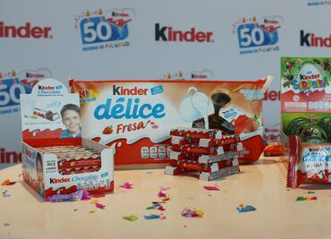 Kinder, 50 años de hacer felices a los niños... y no tan niños