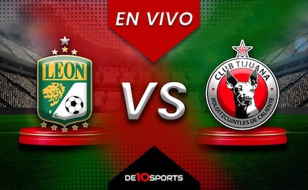 León vs Xolos EN VIVO: Juego ONLINE | Liga MX HOY | Jornada 10 | Clausura 2025