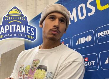 Juan Toscano no esconde su ilusión por jugar con los Capitanes de la Ciudad de México