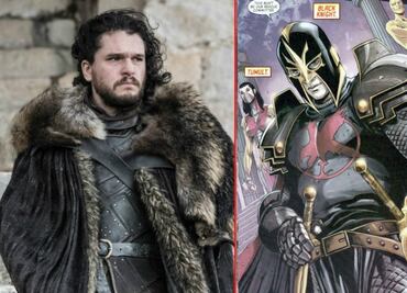 Ya hay fotos de Kit Harington como Black Knight en "Eternals"