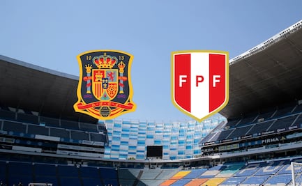 Selección de España jugará frente Perú en el Estadio Cuauhtémoc