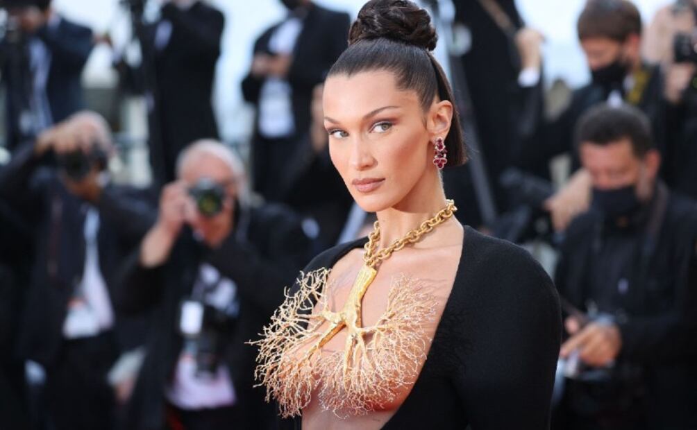 El vestido con el que Bella Hadid dejó sin respiración a Cannes