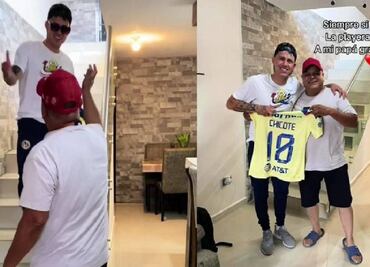 Chicote Calderón sorprendió a un aficionado del América y hasta le regaló una de sus playeras
