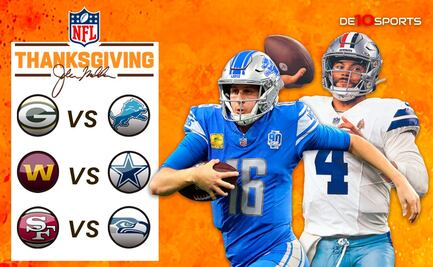 NFL: A dar gracias con un día lleno de futbol americano